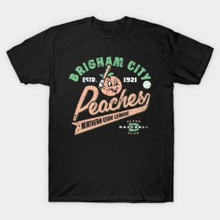 Brigham Peaches Baseball T-Shirt